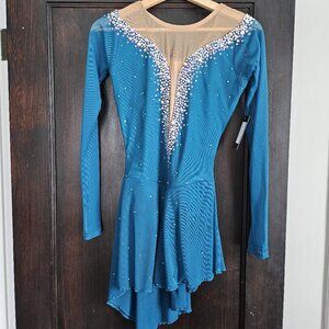 NWT Brad Griffies Stoned Figure Skating Dress